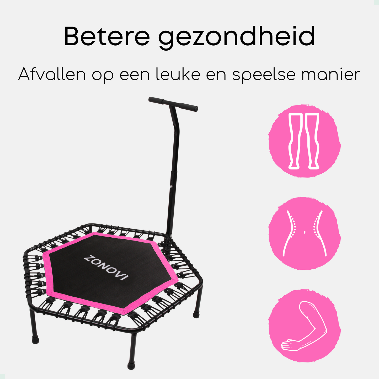 Zonovi Fitness Trampoline Roze (2e Kans)